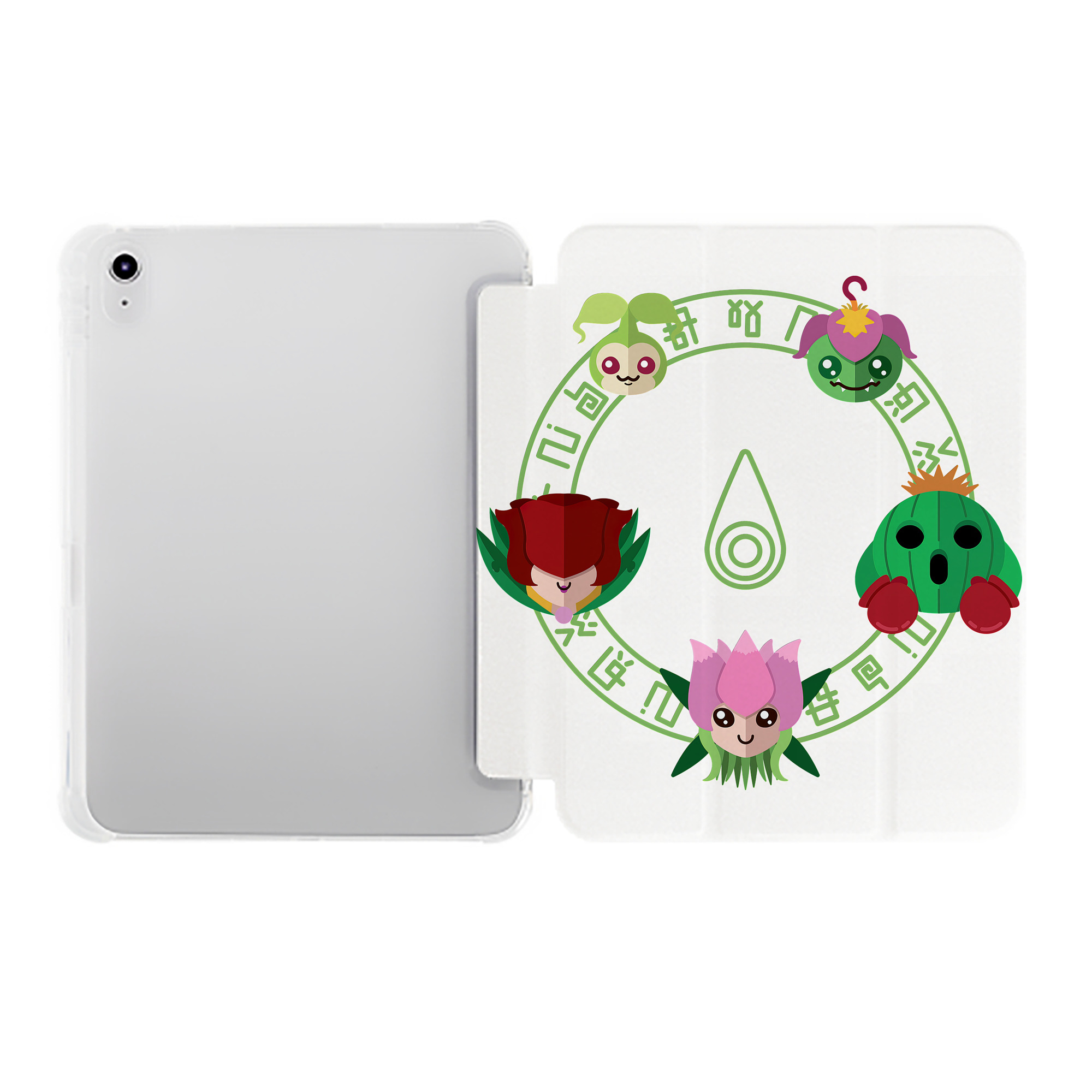（画像用） Digimon デジタルモンスター/デジモン IPad ケース ペン収納付き 三つ折りスタンド PUレザー×シリコン 対応機種9.5/10.5/10.9インチ